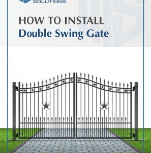 How To Install Double Swing Gates