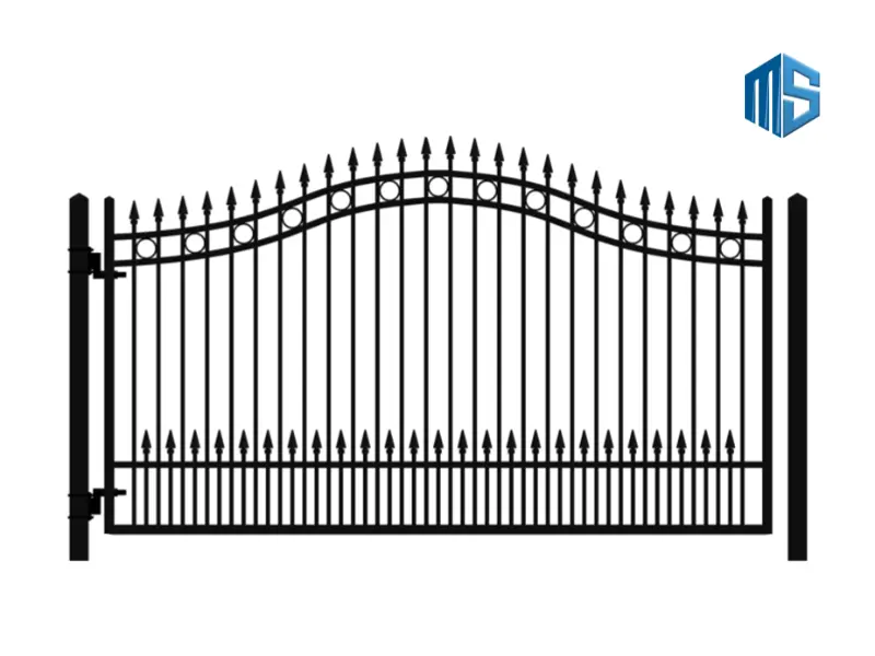 Driveway Swing Gates Traditional Style 02