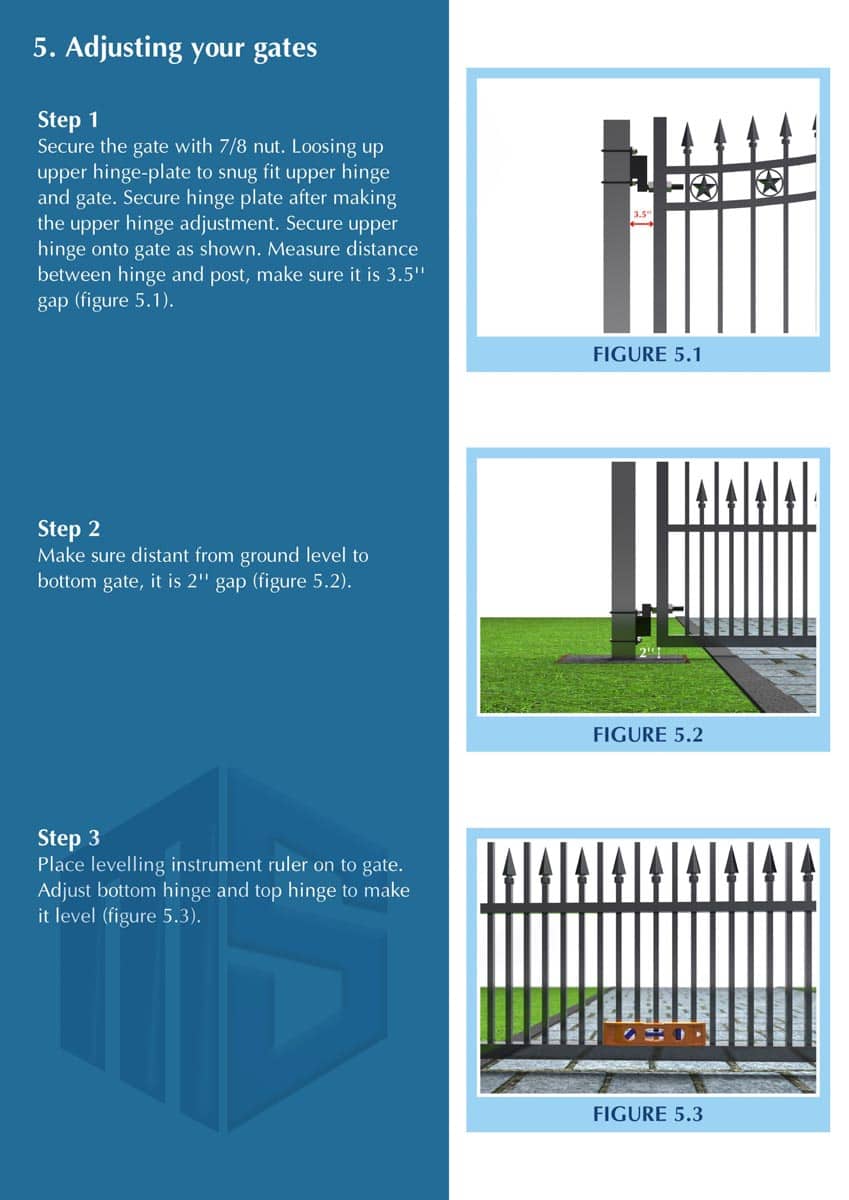How To Install Double Swing Gates