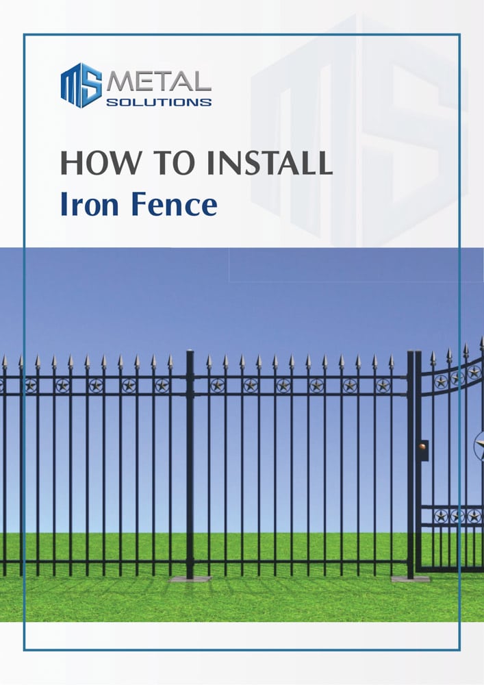 How To Install Iron Fences