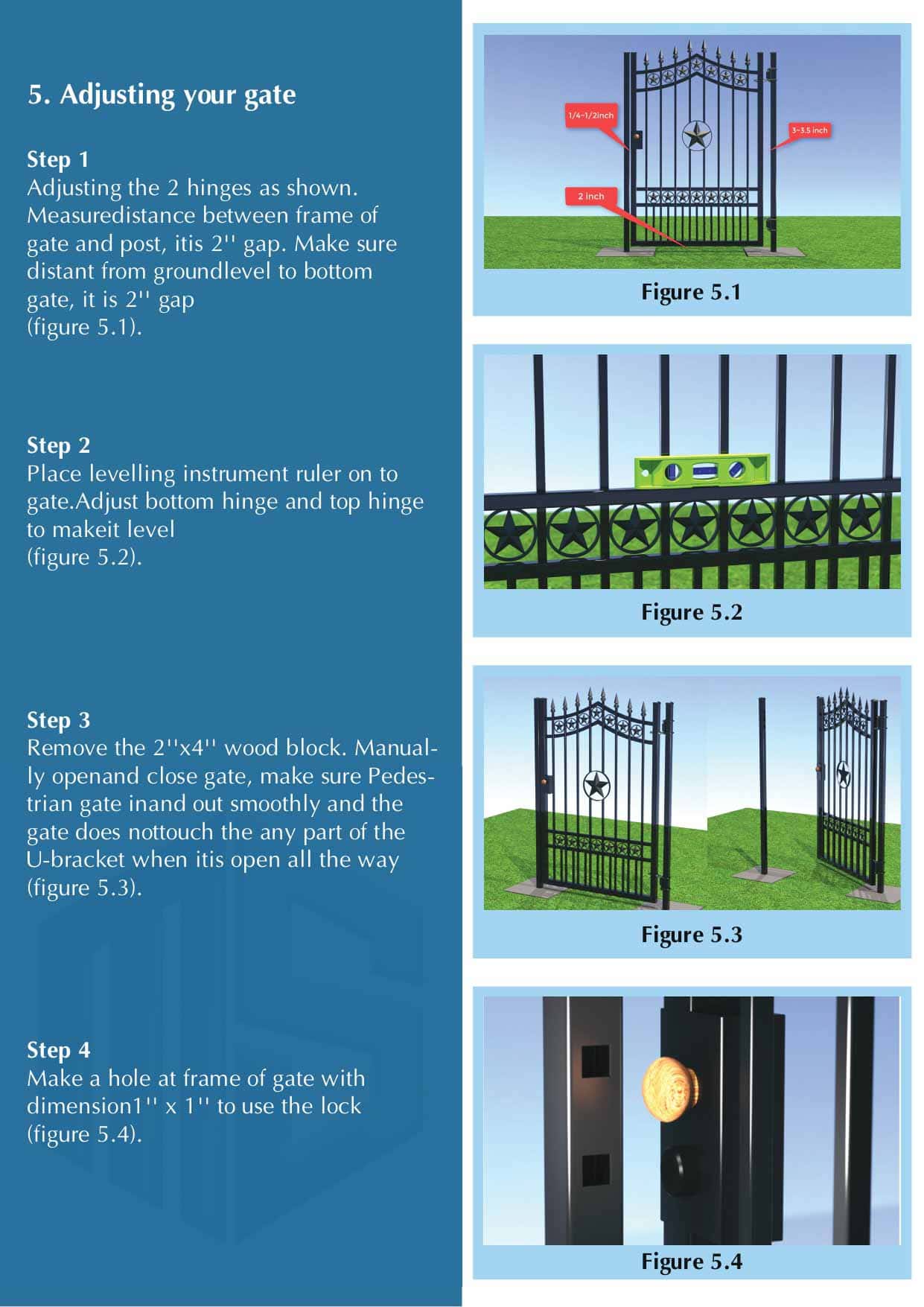 How To Install Pedestrian Gates