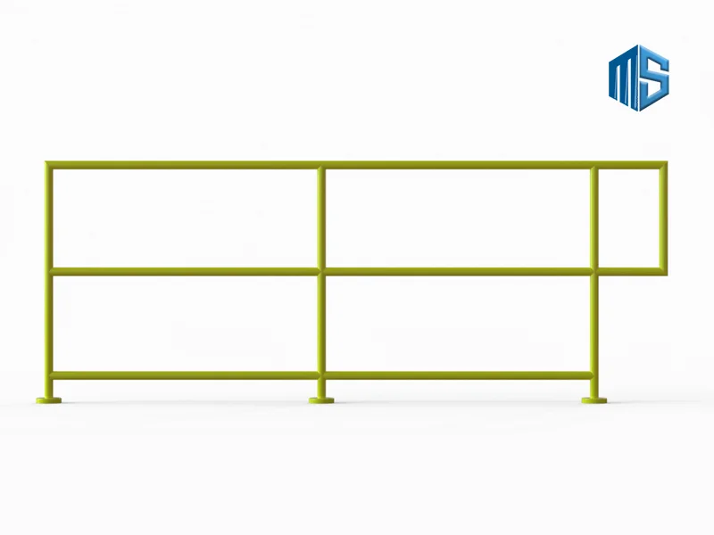 Metal ADA Handrail For Railing & Stairway Style 3