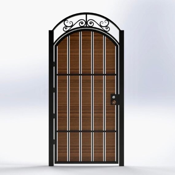 Wood and Metal Porch Enclosure Gates 44 x 96 inch Porch Enclosure