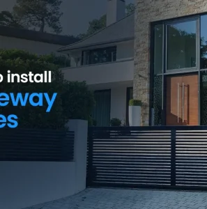 How to install Driveway Gates